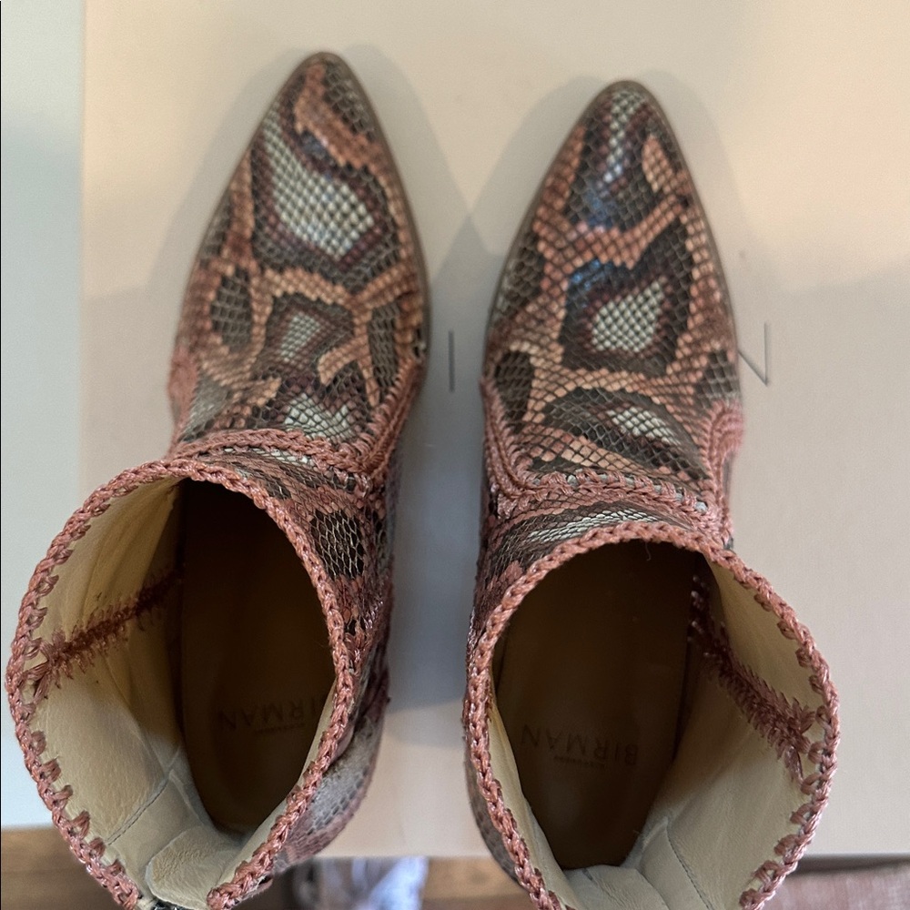 Alexandre Birman Benta Python Bootie - Picture 10 of 12